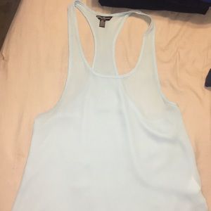 Baby blue blouse